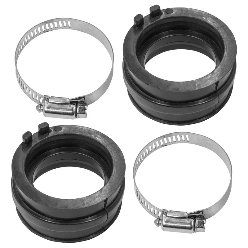 Caltric 2 Carburetor Intake Boot Holder Compatible with Kawasaki Brute Force 750 Kvf750 A B C 2005 2006 2007 - Image 1